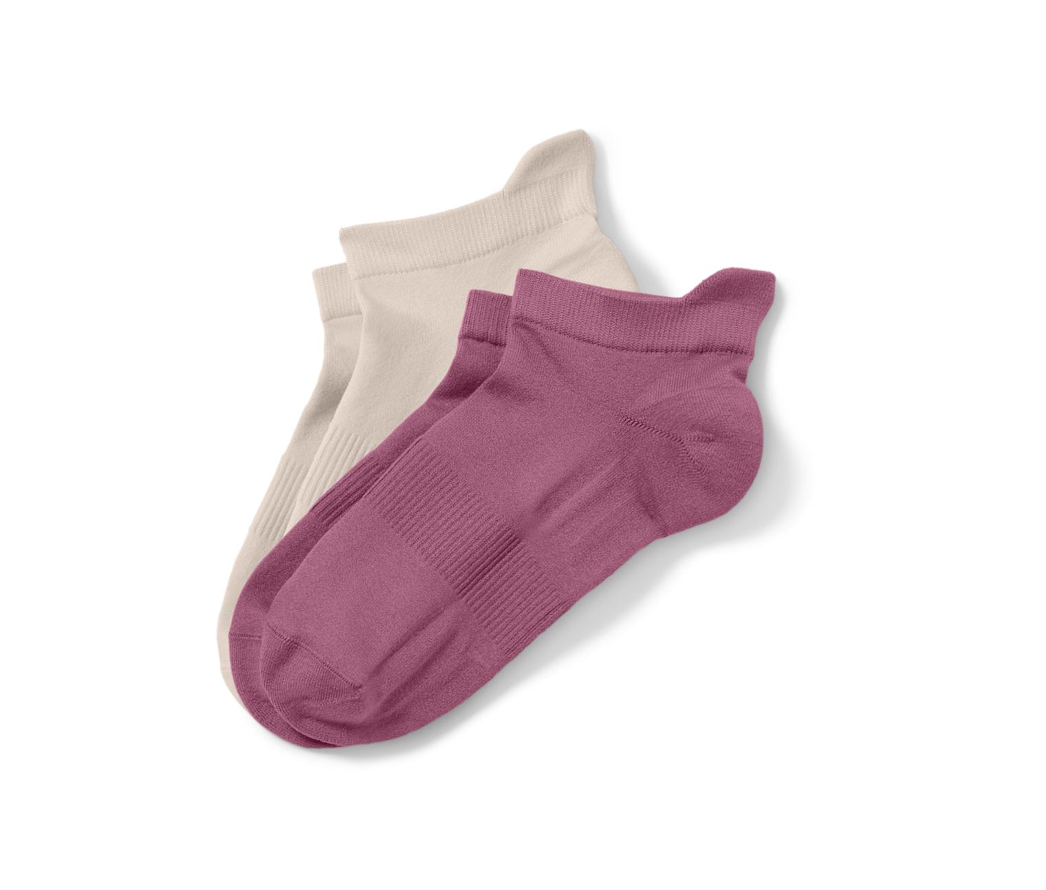 Tchibo Paar 2 bei bestellen online lila/beige Sportsneaker-Socken, 661797