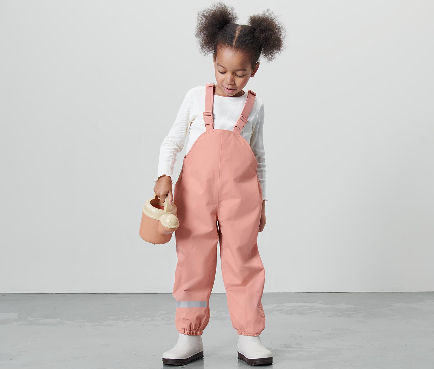 Tchibo - Kinder-Thermo-Regenhose - Mädchen - Gr. 110/116 - rosa