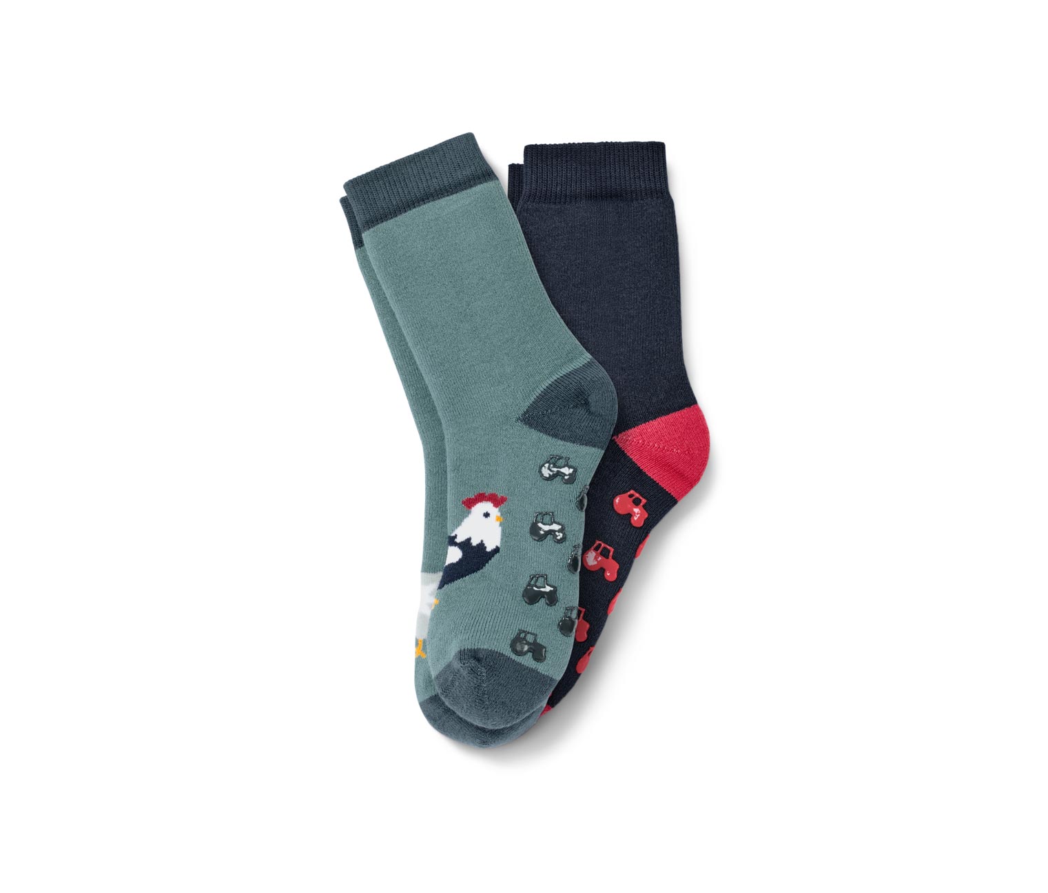 Tchibo - 2 Paar Kleinkind-Antirutsch-Socken - Herren - Gr. 27-30 - dunkelblau