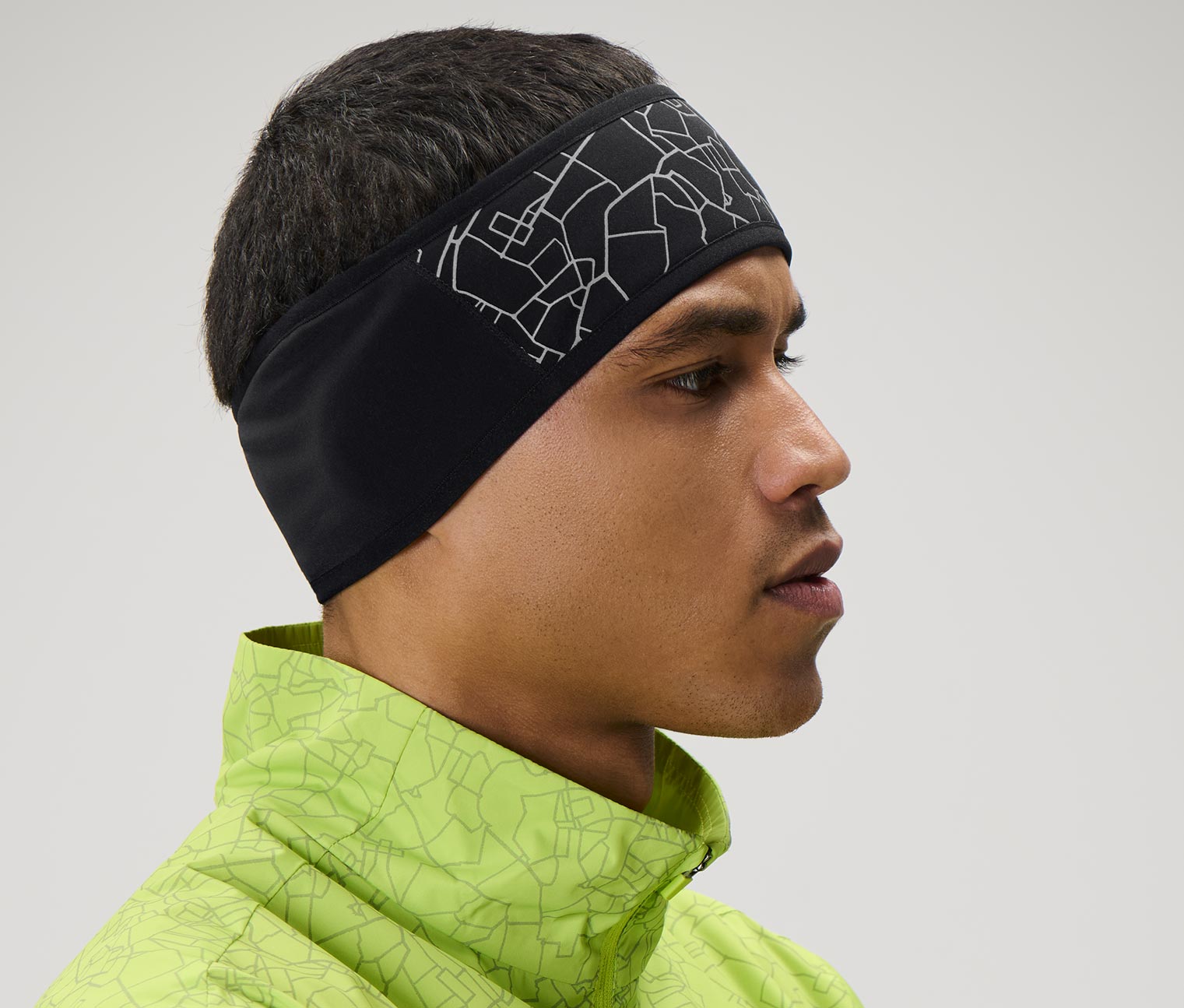 Tchibo - Windprotection-Stirnband - silber