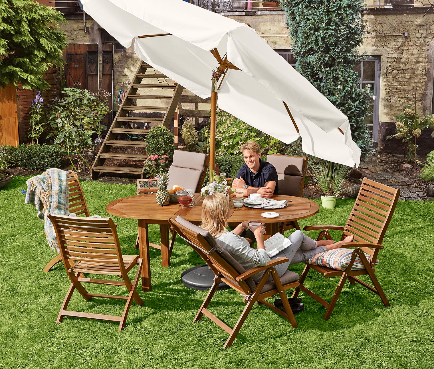 Ausziehbarer Gartentisch online bestellen bei Tchibo 312531