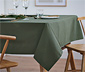Jacquard-Tischdecke, grün, Übergröße