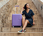 American Tourister Hartschalen-Koffer »Soundbox« Spinner 55/20 TSA EXP, lavender