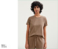 NAH/STUDIO Heavy Weight Shirt | nachhaltige Baumwolle, hazelnut