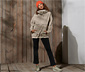 Oversized-Funktionsregenjacke