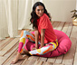 Vestio-Outdoor-Bodenkissen, pink