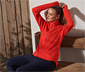 Strickfleece-Jacke
