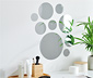 9 selbstklebende Spiegelsticker