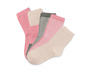 5 Paar Socken, rosa