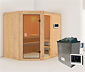 Karibu Sauna »Amy 2«, Finnisch