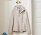 Strickfleece-Jacke