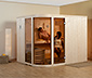 WEKA-Design-Sauna »Holm« mit 9,0-kW-Bio-Aktivofen