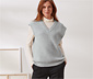 Strickpullunder mit Wolle