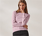 Pullover aus Merinowolle, roséfarben