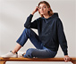 Hoodie, dunkelblau