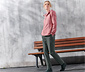 Softshell-Joggpants, dunkelgrün