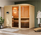 Karibu Sauna »Rose«, Finnisch