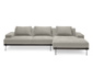 Scapa Ecksofa mit Longchair rechts, cremefarben