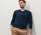 Pullover mit V-Ausschnitt
