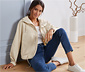 Webjacke mit Kapuze