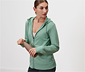 Sweatjacke, salbeigrün