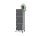 Rollcontainer Metall »CN3« mit 3 Türen, grau