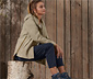 Regenjacke, beige