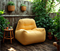 DOMO collection Loungesessel mit Sunbrella®-Stoff, Sunlight