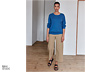 NAH/STUDIO Pullover | recycelte Wolle/ Cashmere, Ocean