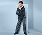 Softshellhose im Jeans-Look