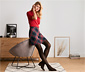 Karierter Jacquard-Rock