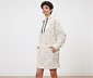 Loungewear-Kleid, creme