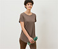 Longshirt, taupe