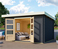 Karibu Gartenhaus , 28 mm, (Barne 7)