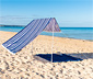 Westmann Strand-Sonnensegel, navyblau
