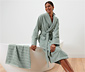 Damen-Velours-Bademantel