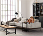 Scapa Ecksofa mit Longchair links, cremefarben