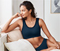 Seamless-Bustier, dunkelblau
