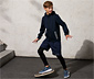 Sportjacke mit recyceltem Material