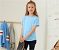 3 Mädchen-Funktionsshirts mit recyceltem Material