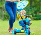 TP Toys 4-in-1-Dreirad »Dino«, blau