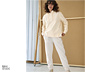 NAH/STUDIO Hoodie | Bio-Baumwolle, creme