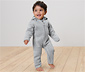Baby-Strickfleece-Overall