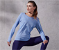 Seamless-Langarmlaufshirt