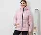 Ski-Steppjacke, rosa