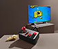 Retro-TV-Spielekonsole