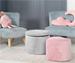 roba Kinderhocker mit Aufbewahrungsfunktion »Lil Sofa«, grau