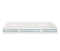 irisette® 1for2 Tonnentaschenfederkern-Matratze, fest/ extra fest, ca. 90 x 200 cm