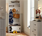 Garderobe mit Sitzbank
