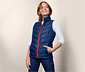 Steppweste mit recyceltem Material